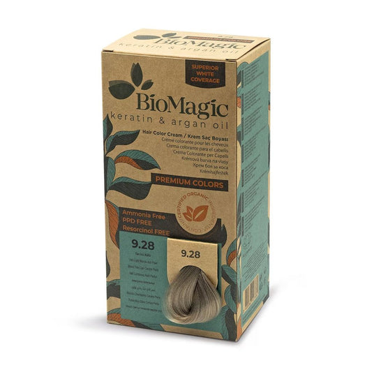FARBA DO WŁOSÓW POPIELATO PERŁOWY BARDZO JASNY BLOND (9.28) 170 ml...