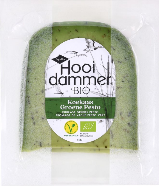 SER DOJRZEWAJĄCY ZIELONE PESTO BIO 200 g - HOOIDAMMER