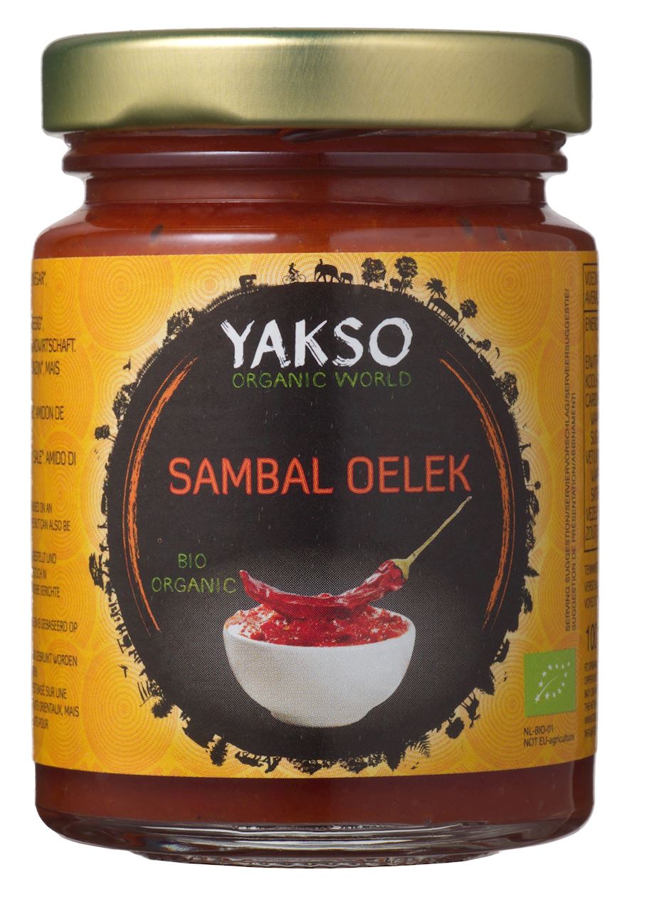 SOS CHILI SAMBAL OELEK BIO 100 g - YAKSO