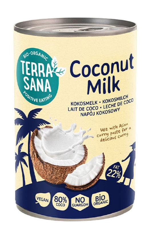 COCONUT MILK - NAPÓJ KOKOSOWY BEZ GUMY GUAR (22 % TŁUSZCZU) BIO 400...