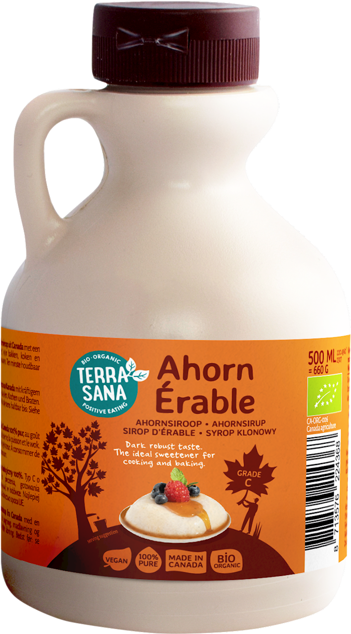 SYROP KLONOWY C BIO 660 g (500 ml) - TERRASANA