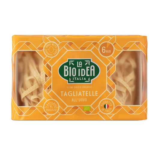 MAKARON (SEMOLINOWY JAJECZNY) TAGLIATELLE BIO 250 g - LA BIO IDEA