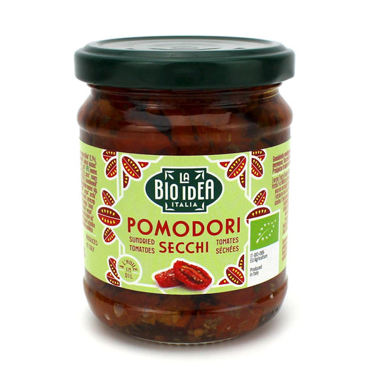 POMIDORY SUSZONE W OLEJU BIO 190 g - LA BIO IDEA