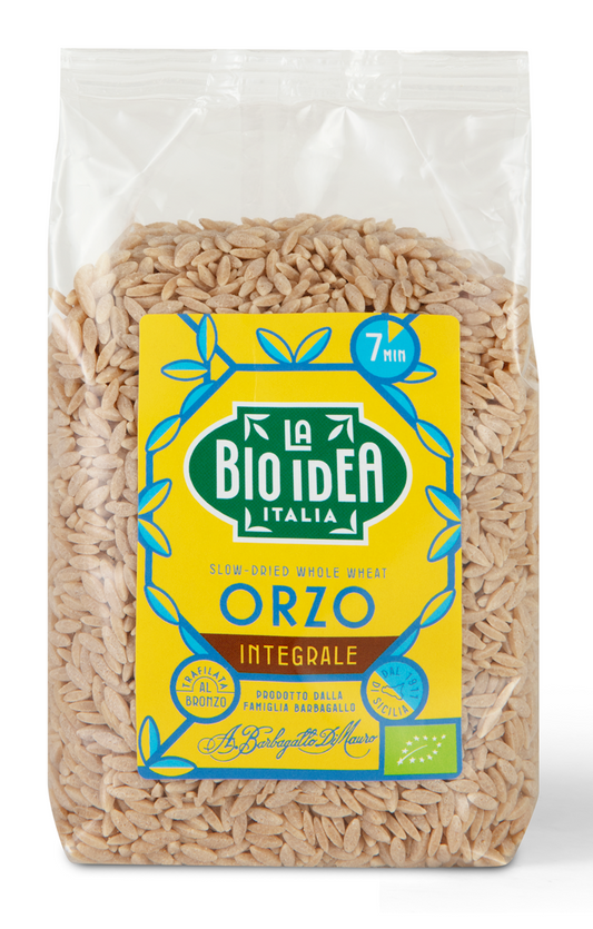 MAKARON (SEMOLINOWY RAZOWY) ORZO BIO 400 g - LA BIO IDEA