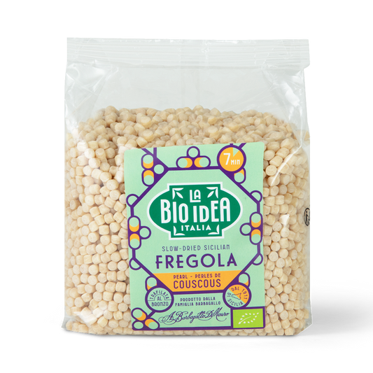KASZA KUSKUS PERŁOWY FREGOLA BIO 400 g - LA BIO IDEA