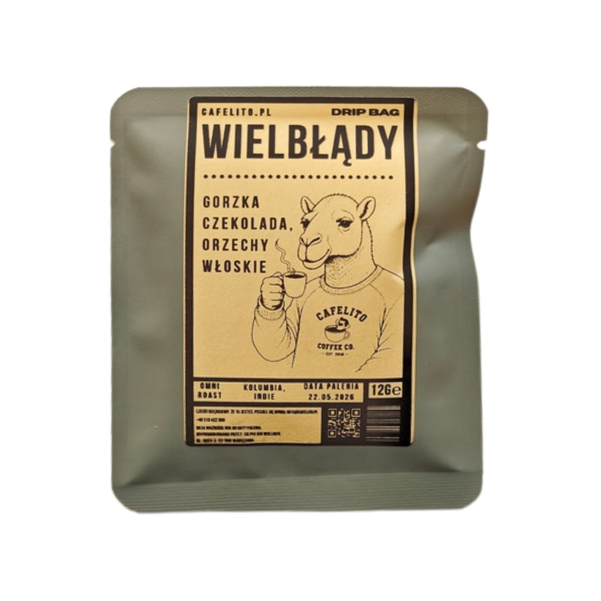 Cafelito - kawa ziarnista Kawa Wielbłądy Omniroast 250 g