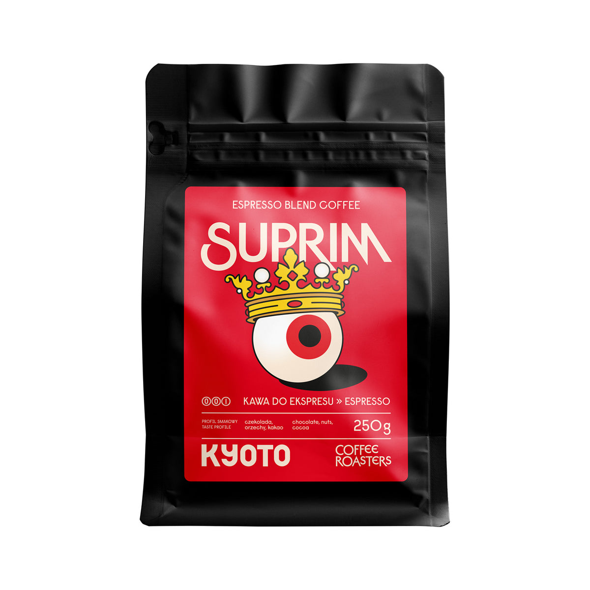 KYOTO - kawa ziarnista Brazylia Samba Natural Espresso 250 g
