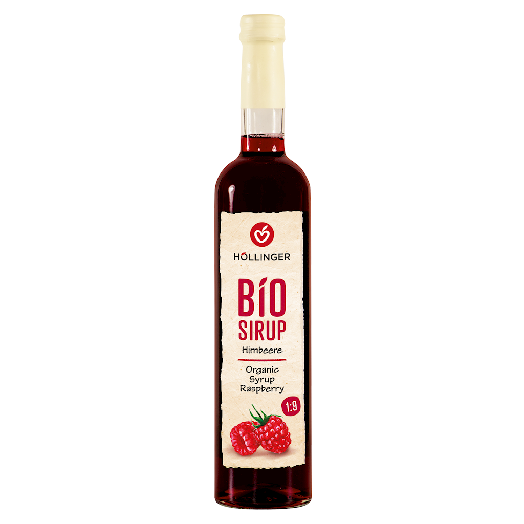 SYROP MALINOWY BIO 500 ml - HOLLINGER