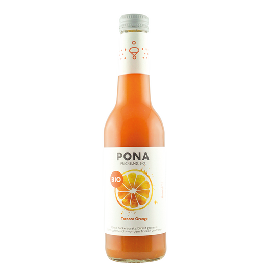 LEMONIADA POMARAŃCZA TAROCCO BEZ DODATKU CUKRÓW BIO 330 ml - PONA