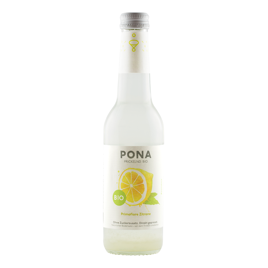 LEMONIADA CYTRYNA PRIMOFIORE ZERO % CUKRU BIO 330 ml - PONA