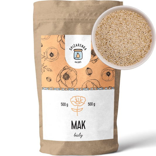 MAK BIAŁY ZIARNO Czechy ROGALE MARCIŃSKIE 500g DUŻA PACZKA