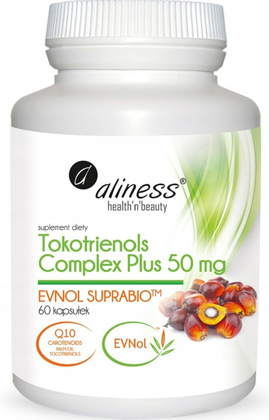 Tokotrienols Complex PLUS TOKOTRIENOLE Wit E ANTYOKSYDANT Wzrok - Aliness