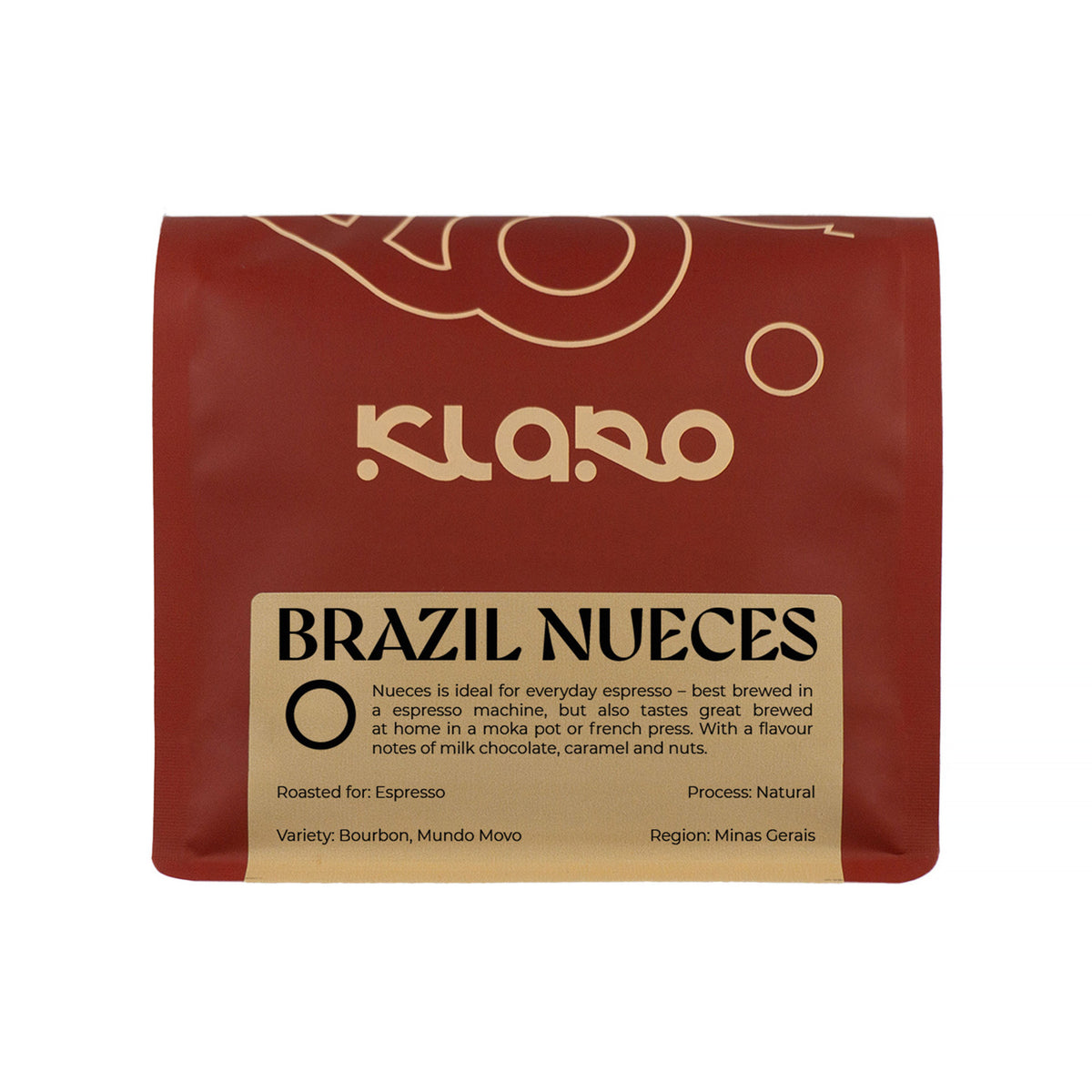 Klaro - kawa ziarnista Brazylia Nueces Espresso 1 kg