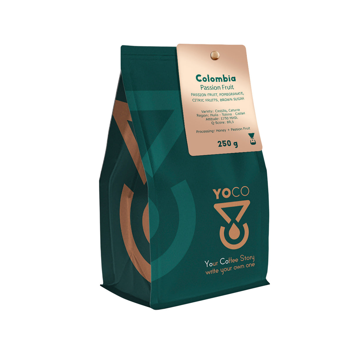 YOCO - kawa ziarnista Kenia Wanrich Washed Filter 250 g