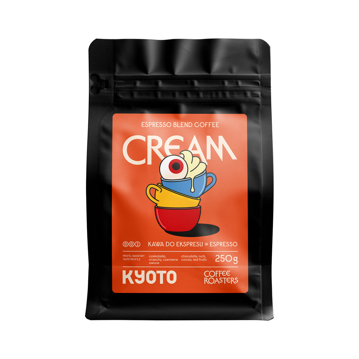 KYOTO - kawa ziarnista Brazylia Samba Natural Espresso 250 g